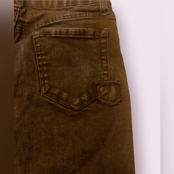 Hot Topic Denim Goth / Punk Black Hi-Rise Super Skinny Jeans | Size 3 - Picture 9 of 16